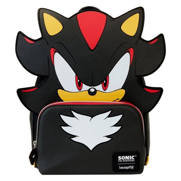Loungefly Shadow the Hedgehog Cosplay Mini Backpack GameStop Exclusive NWT - Picture 1 of 4